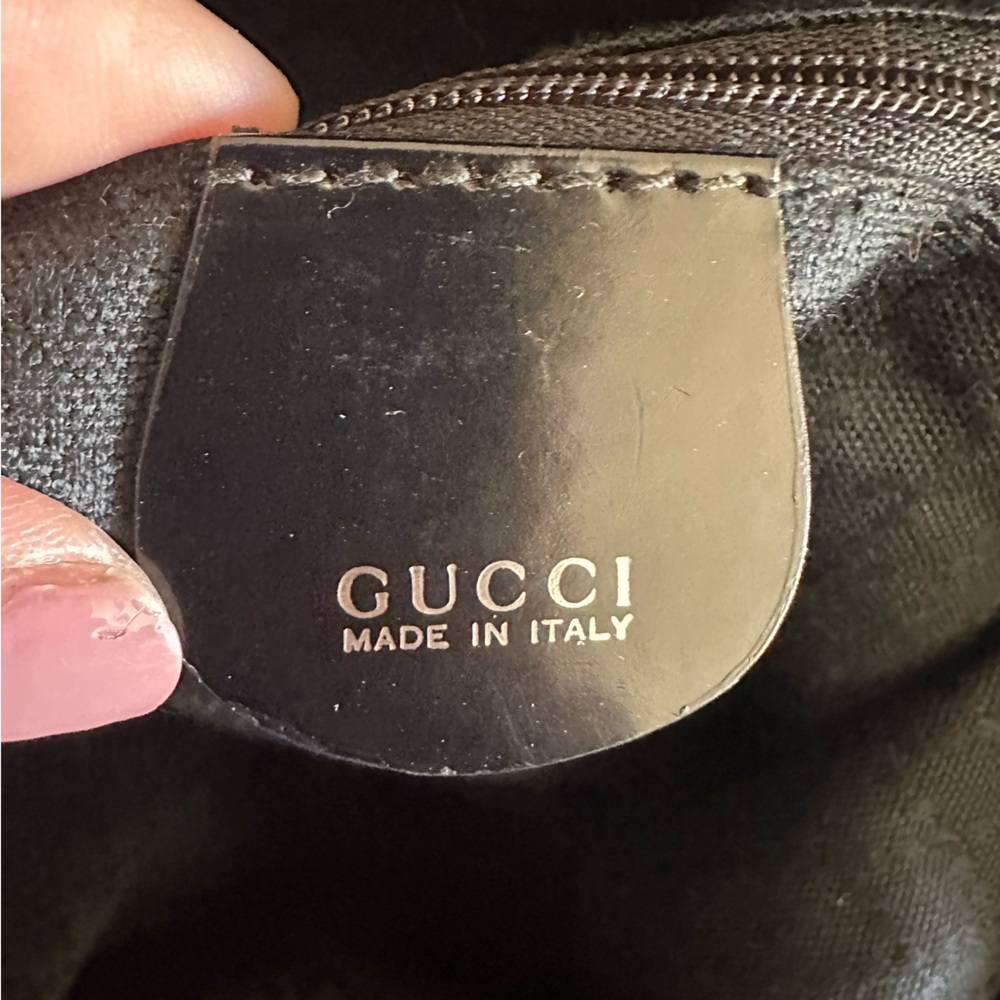 Gucci Black Shopper Tote Bag - Picture 4 of 10